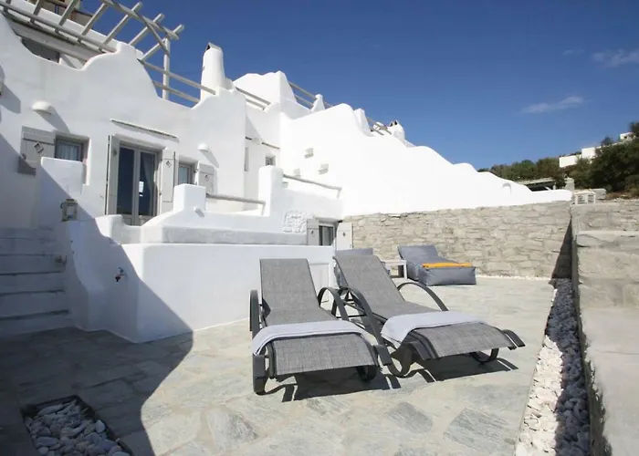 Elpida - 3-bed With Stunning Sea Views, Plunge Pool Villa Naousa